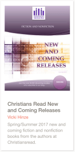 Christians Read, Vicki Hinze, Yvonne Lehman, Elizabeth Goddard, Julie Arduini, Tara Randel, Judith Miller, Susan May Warren, Camy Tang, Hannah Alexander, Maureen Lang, Mary Alford