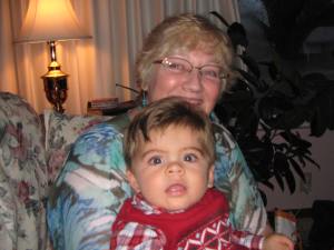 My first Christmas with my first step-grandson