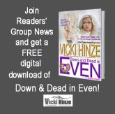 VICKI hinze, reader group news online community