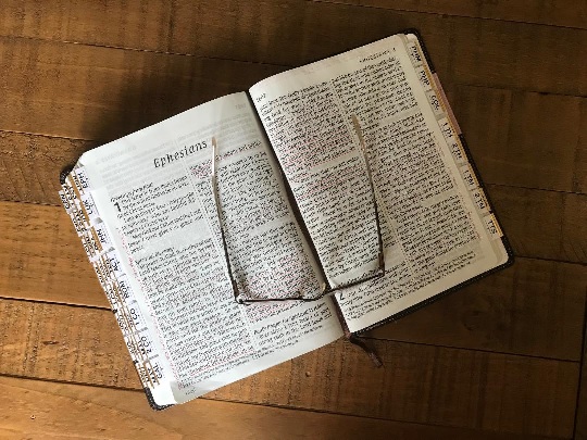 Bible and glasses 2
