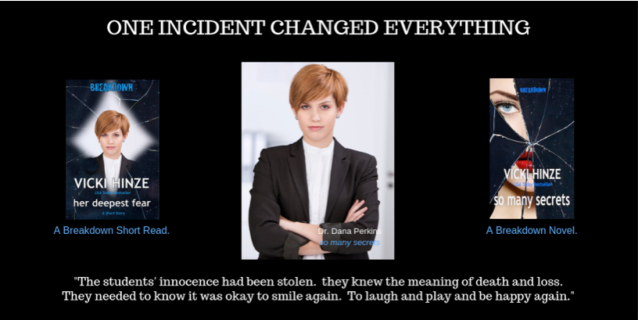 One incident changed everything, Vicki Hinze, christians read