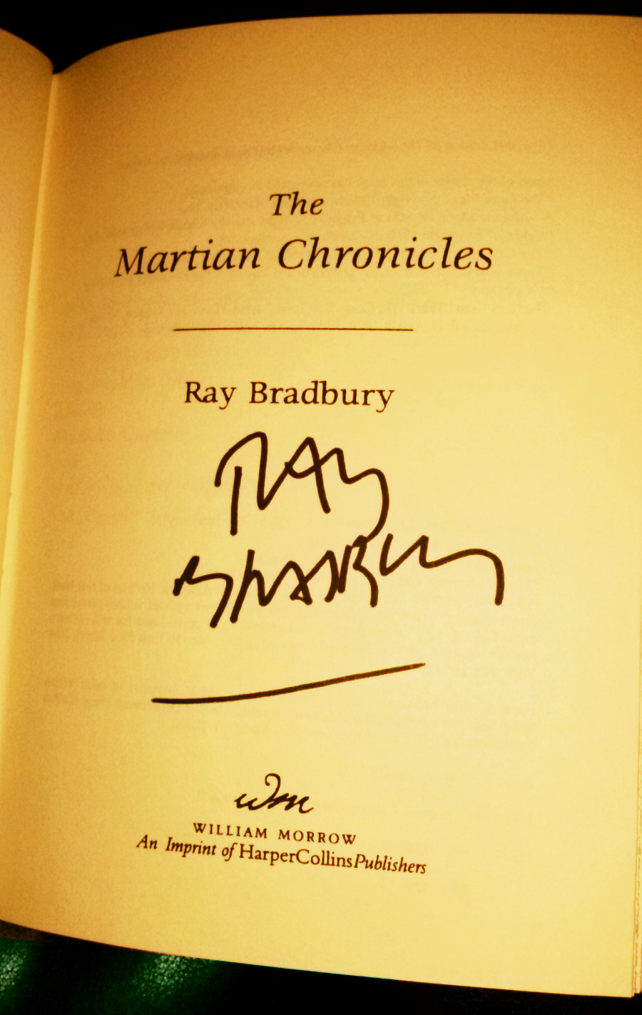 AutographedMartianChron