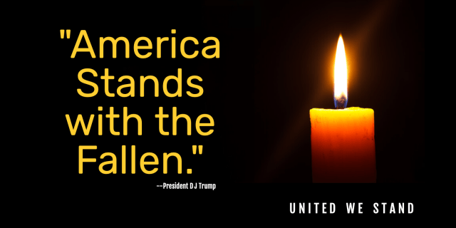 United We Stand, America Stands with the Fallen, Vicki Hinze, Christians Read