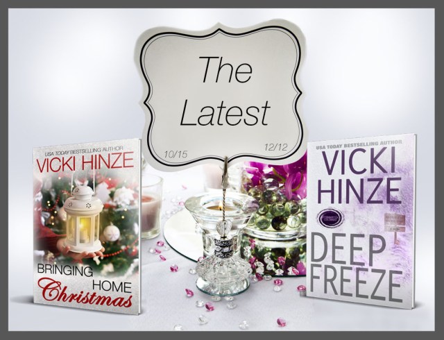 Vicki Hinze, Bringing Home Christmas , Deep Freeze, USA Today Bestselling Author