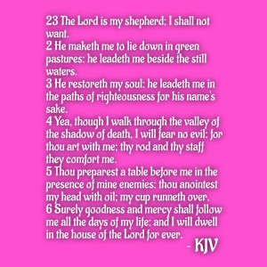 Psalm 23